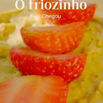 O frio tá chegando… e o waffle já t