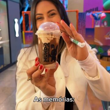 Esse milkshake pede companhia!