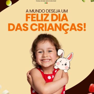 Hoje é dia de sorrisos, brincadeiras e 