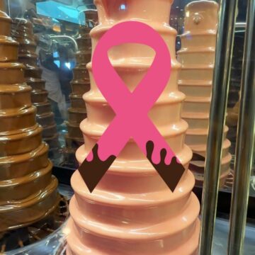 Neste Outubro Rosa, nossa cascata é mai