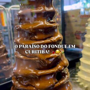 O PARAÍSO DO FONDUE EM CURITIBA! 🍫