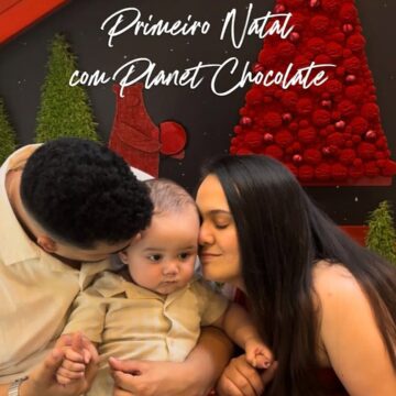 Primeiro Natal do Caleb e já iniciamos 